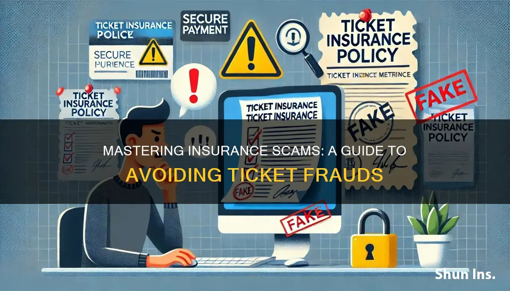 how to scam insurance from tickets