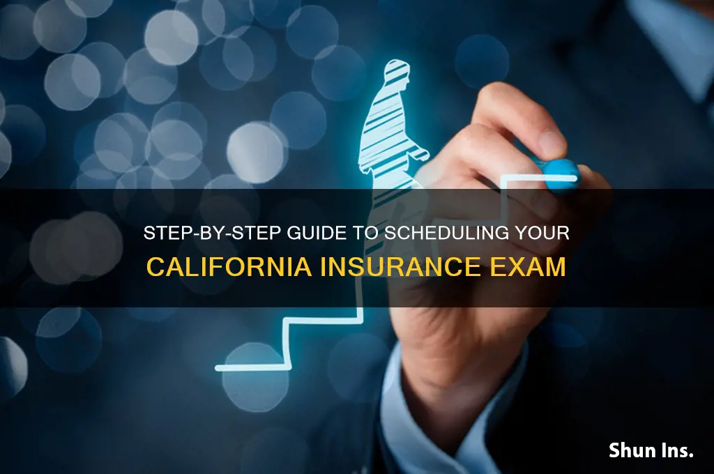 how to schedule ca insurance test