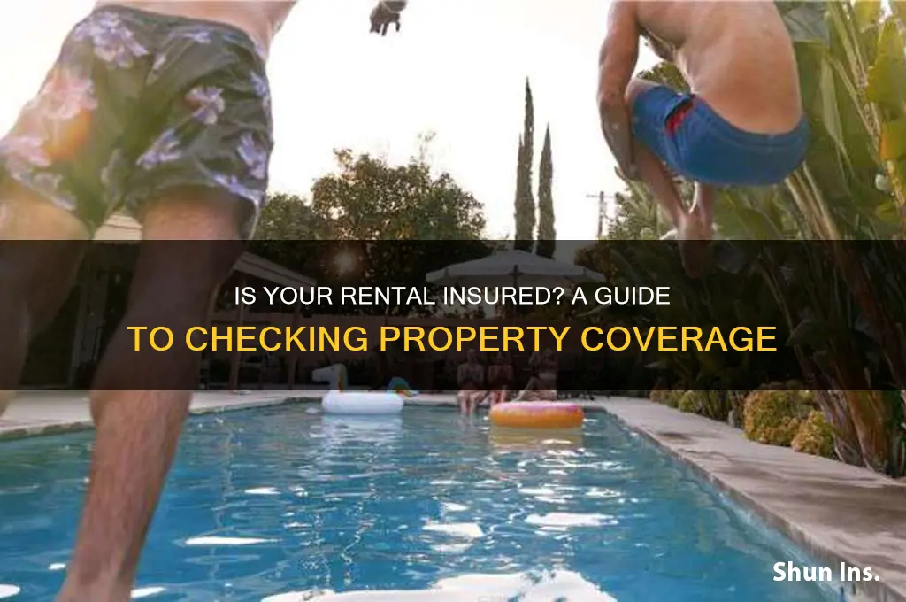 how to see if a place you rent is insured