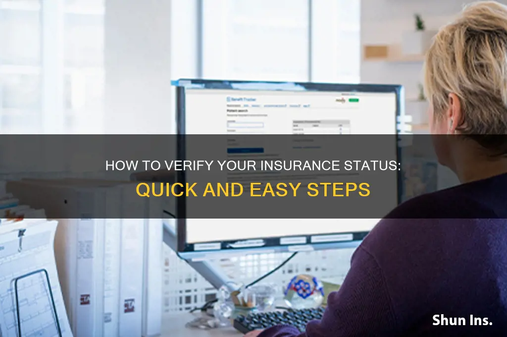 how to see if insurance is active