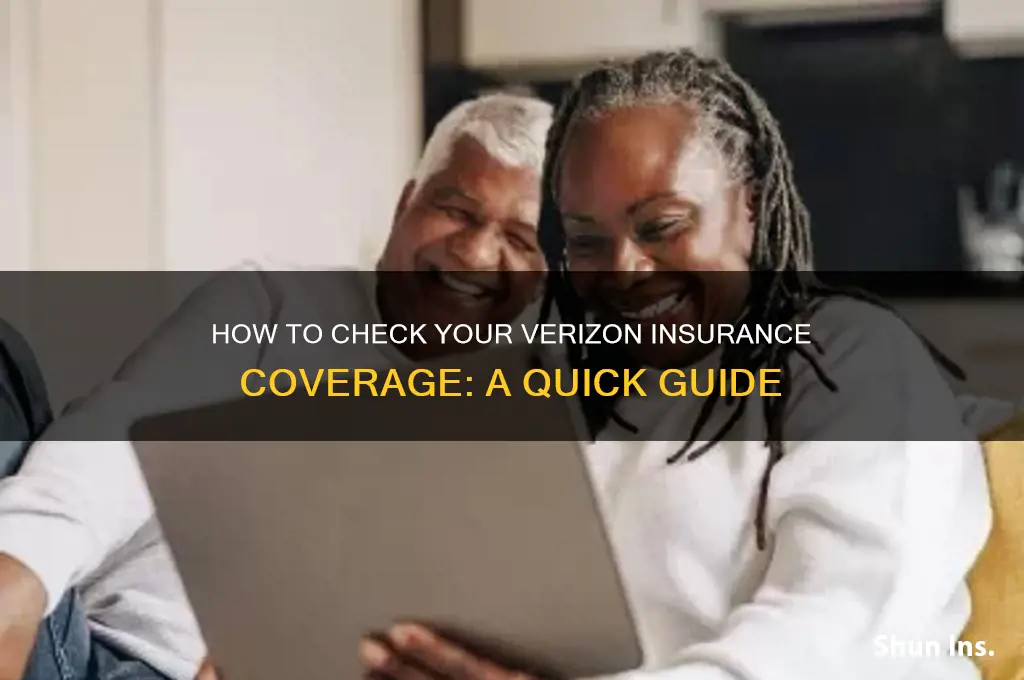 how to see if you have insurance verizon