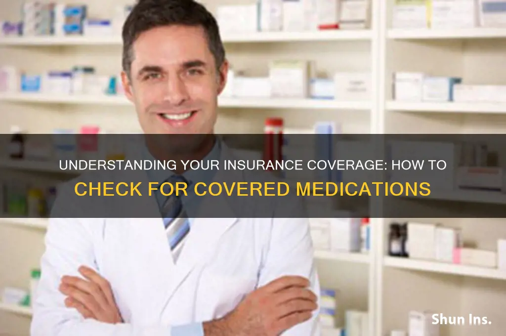 how to see what drugs your insurence