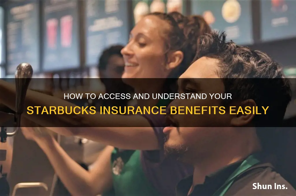 how to see your starbucks insurance