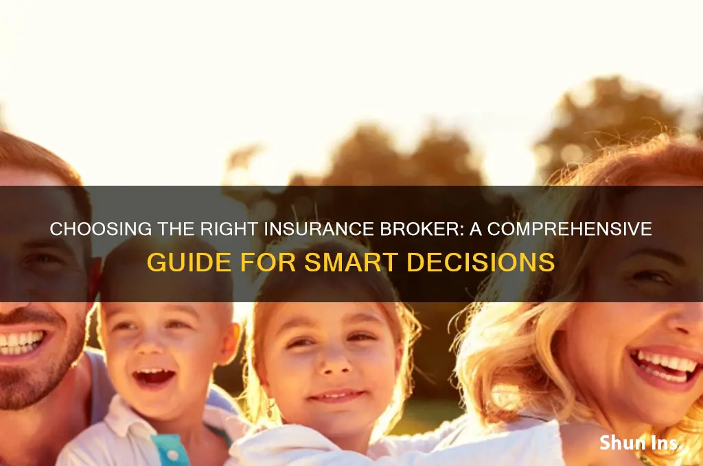how to select an insurance broker