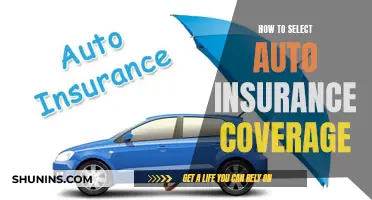 Selecting Auto Insurance: Choosing the Right Coverage for You