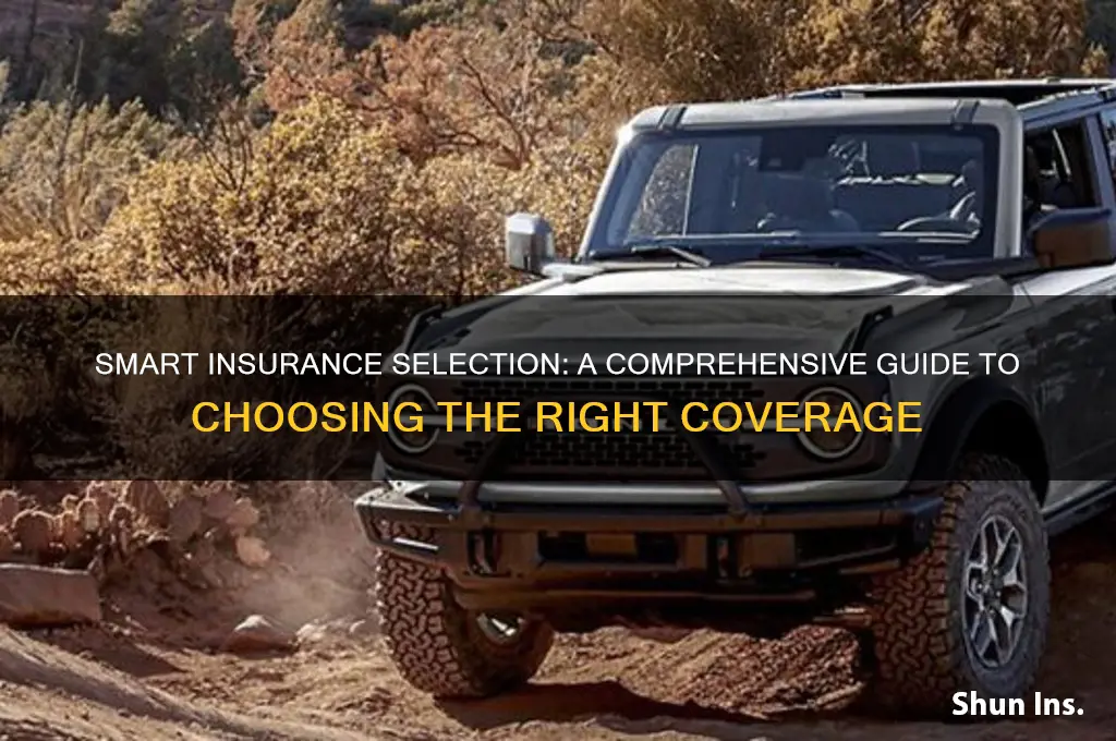 how to select insurance