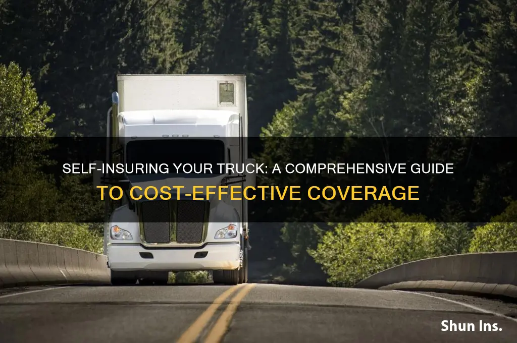 how to self insure truck insurance