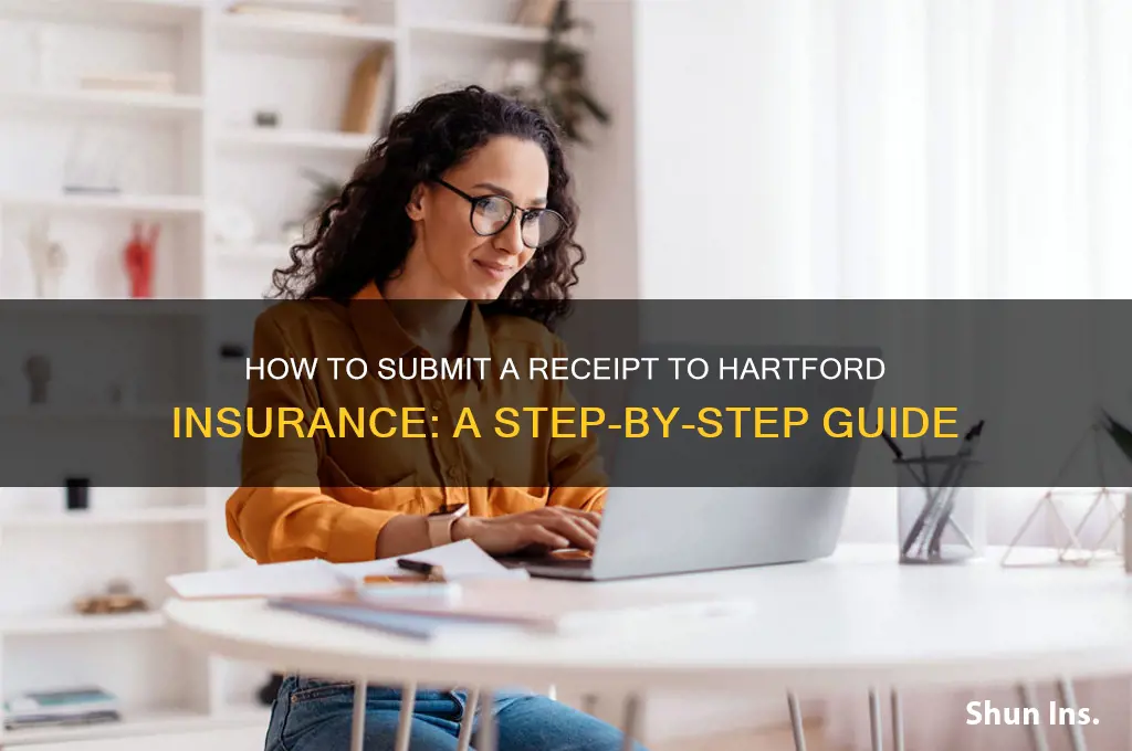 how to send a recipt to hartfors insurance