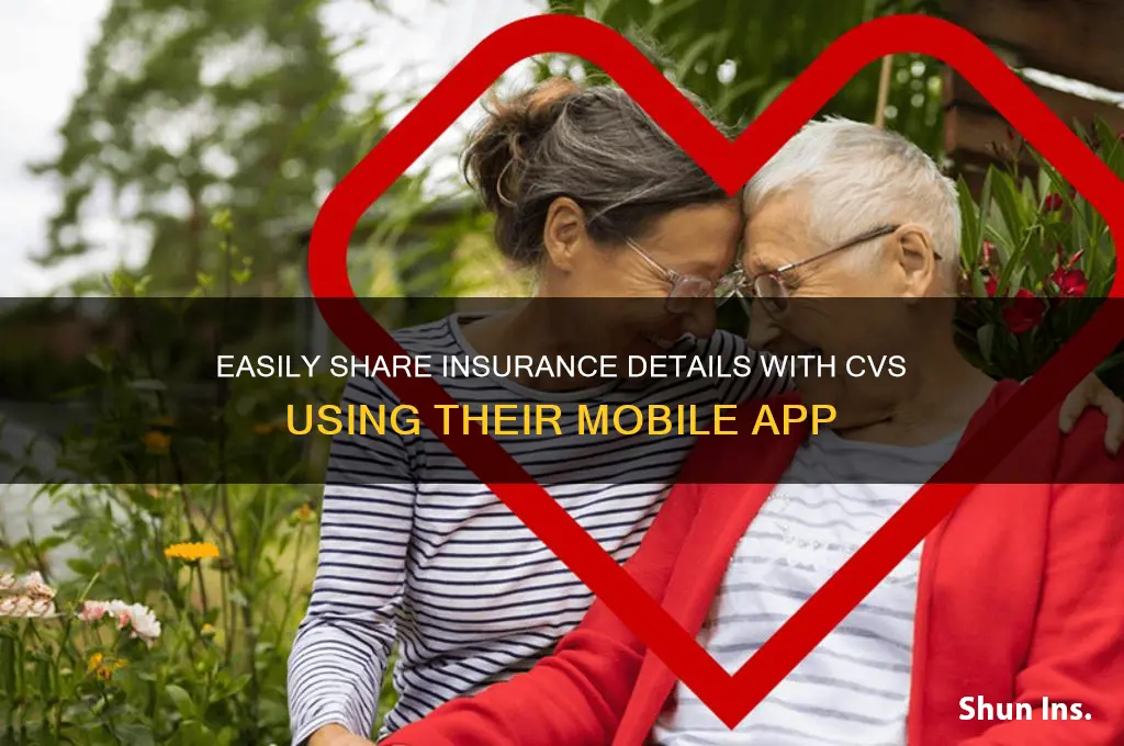 how to send insurance information to cvs via app