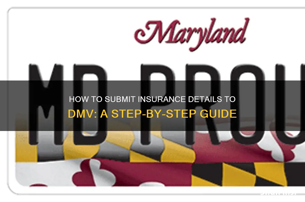 how to send insurance information to dmv