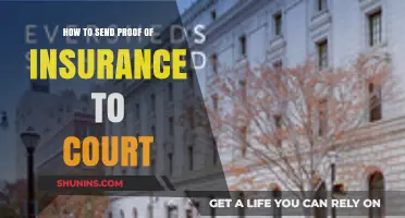 Sending Proof of Insurance to Court: A Step-by-Step Guide