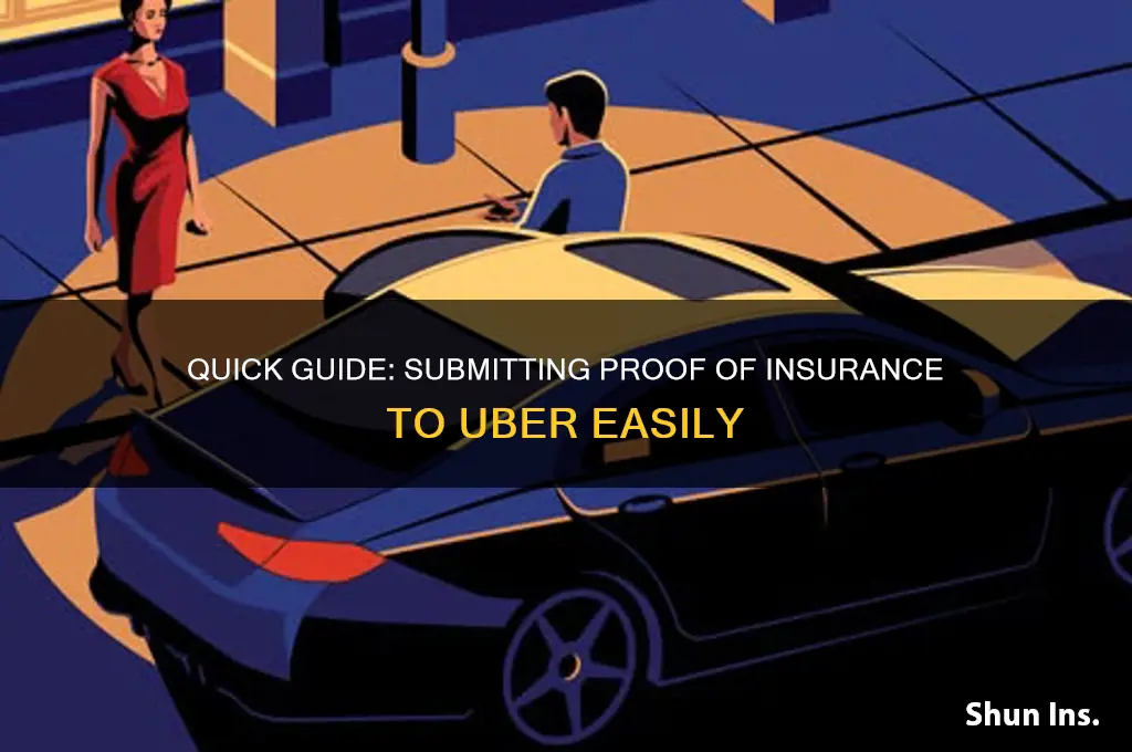 how to send proof of insurance to uber