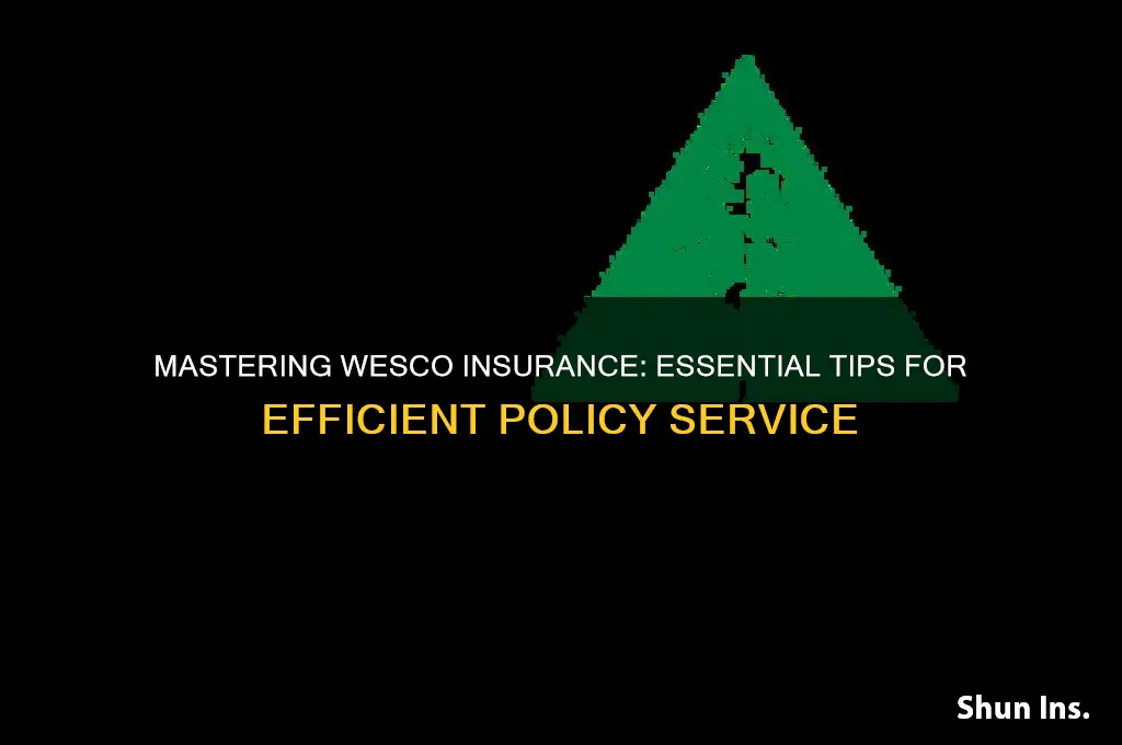 how to serve wesco insurance