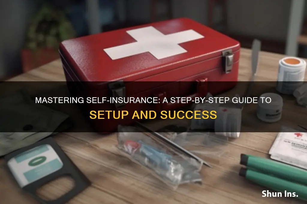 how to setup a self insurance