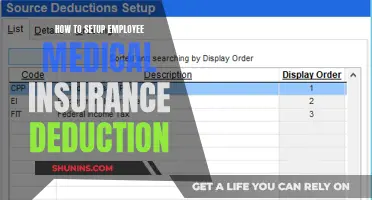 Setting Up Medical Insurance Deductions for Your Employees
