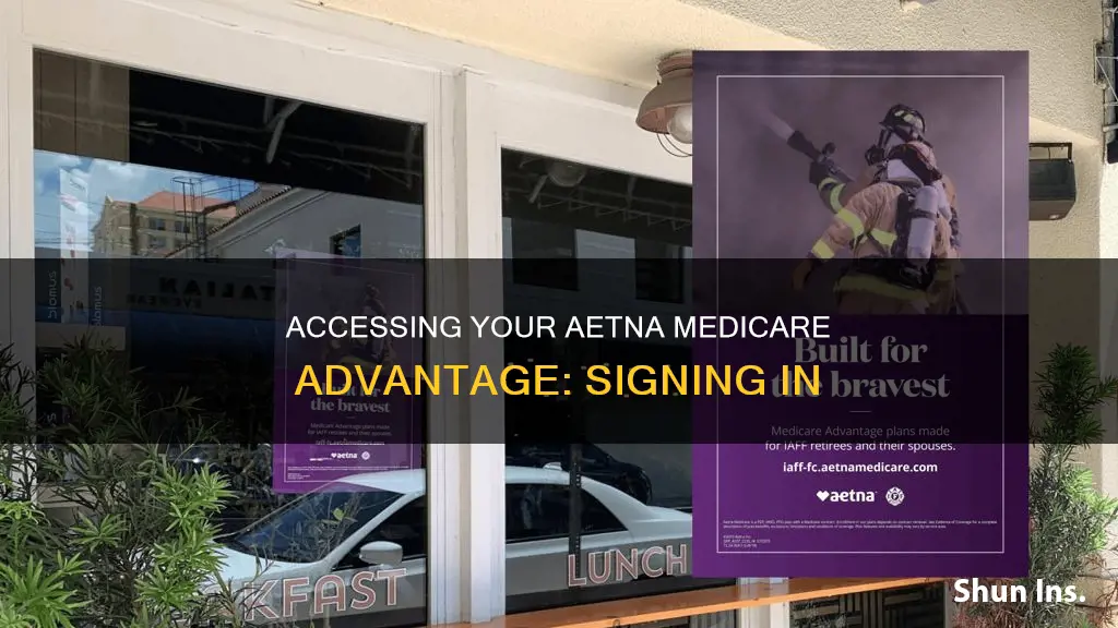 how to sign in the aetna medicare advantage insurance