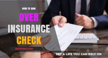 Sign Over Insurance Checks: What You Need to Know