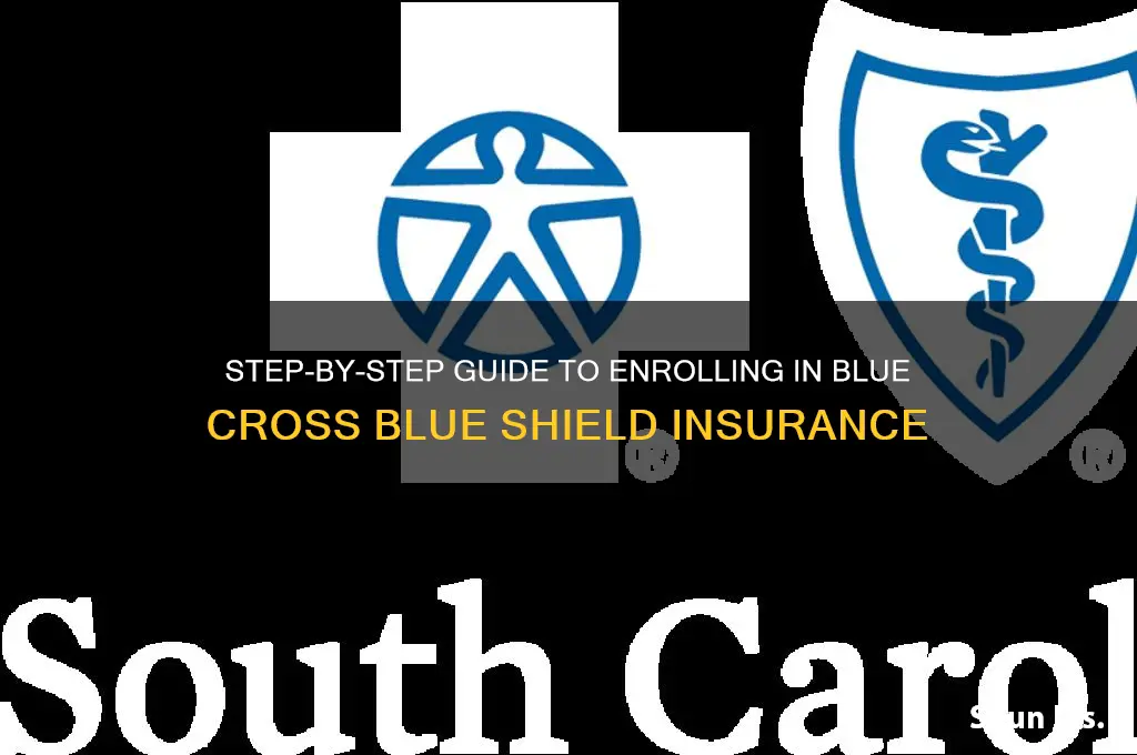 how to sign up for blue cross blue shield insurance
