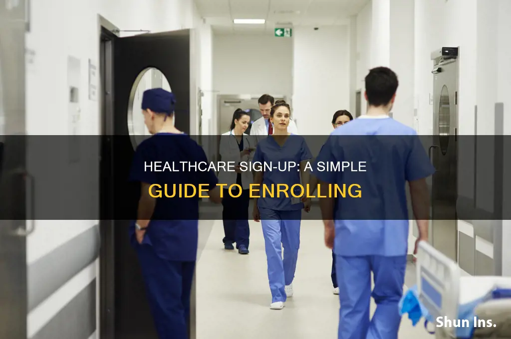 how to sign up for healthcare