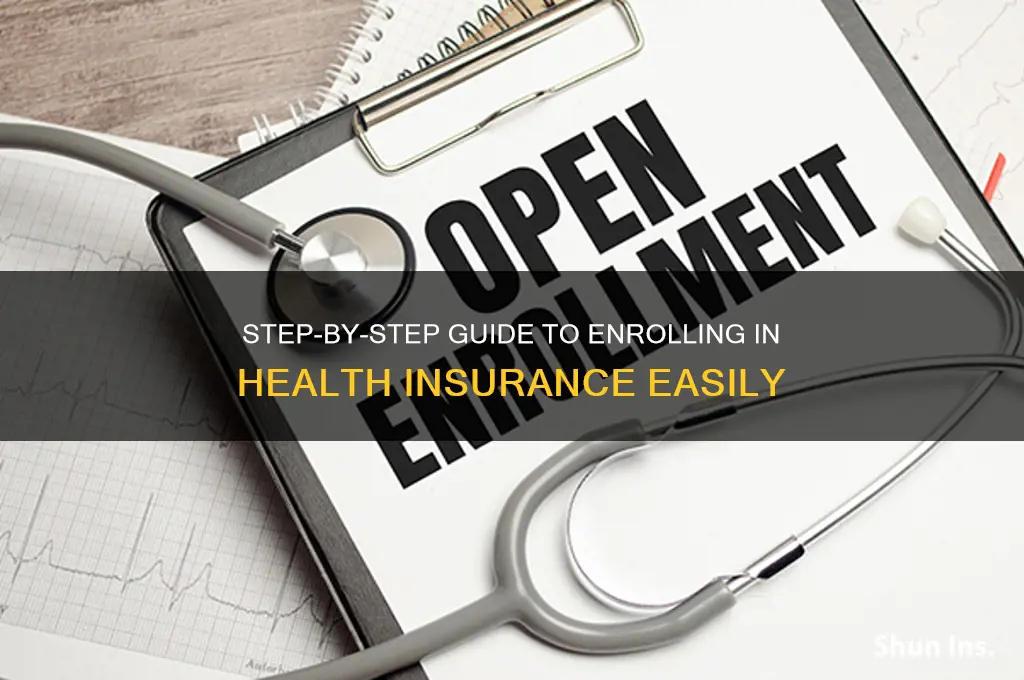 how to sign up for heath insurance