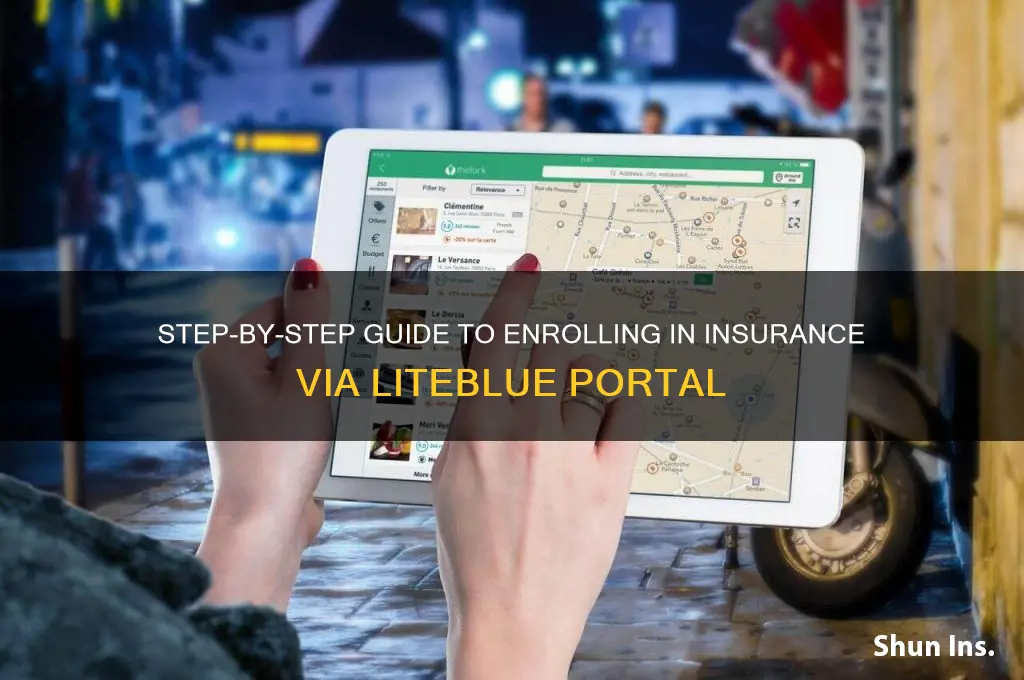 how to sign up for insurance on liteblue