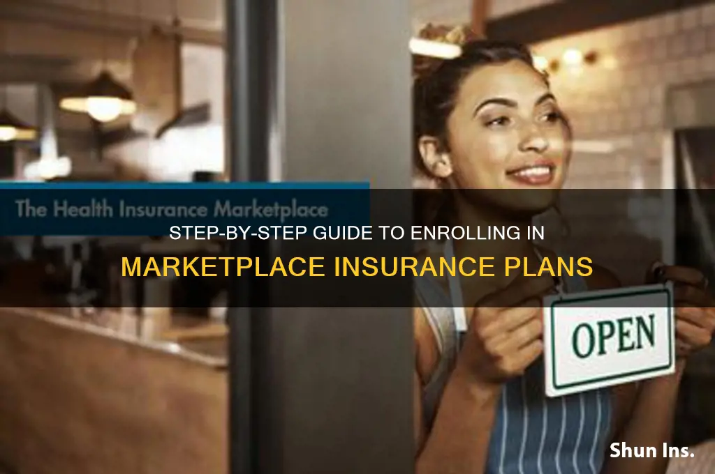 how to sign up for insurance through the marketplace