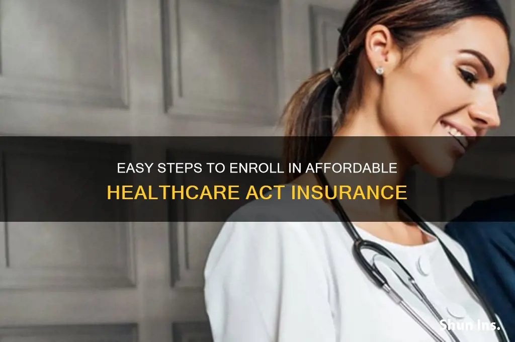 how to sign up for insurance uner the affordablehealthcare act
