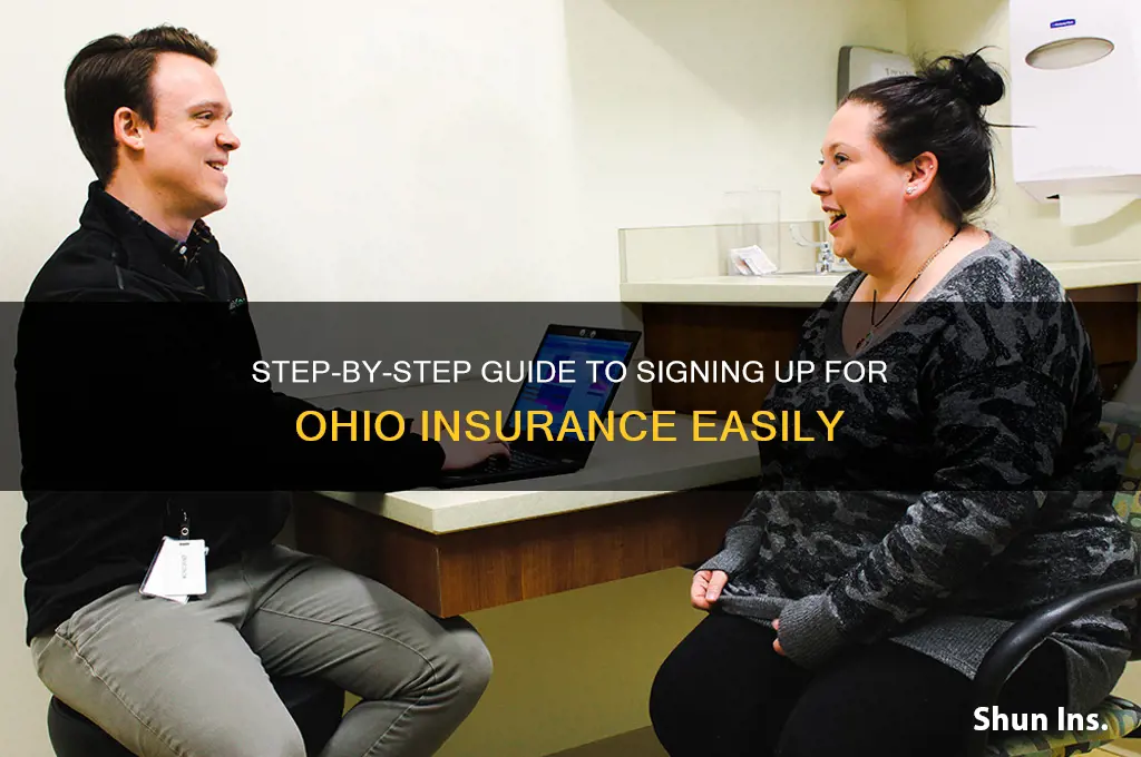 how to sign up for ohio insurance