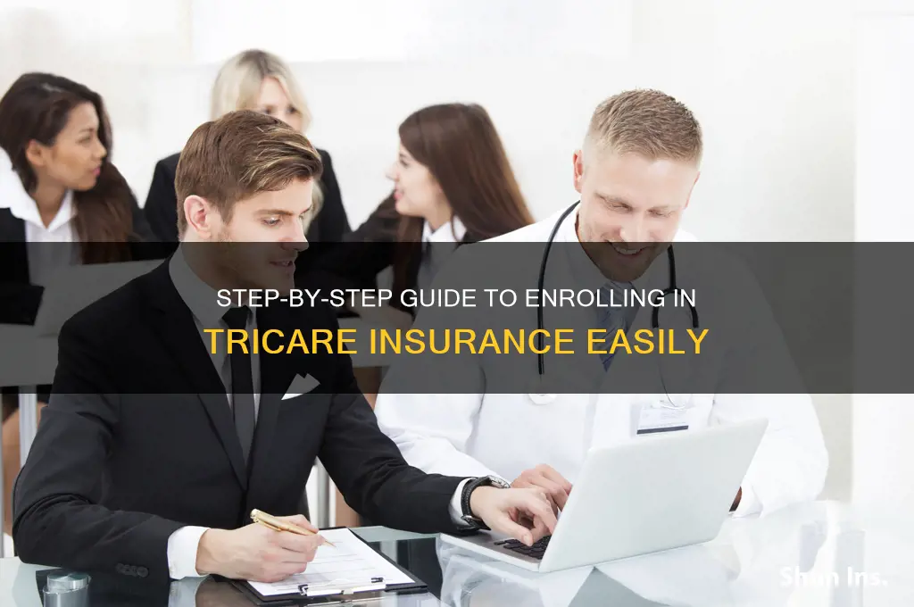 how to sign up for tricare insurance