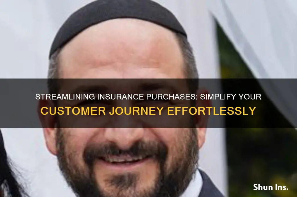 how to simplify purchase journey in insurance