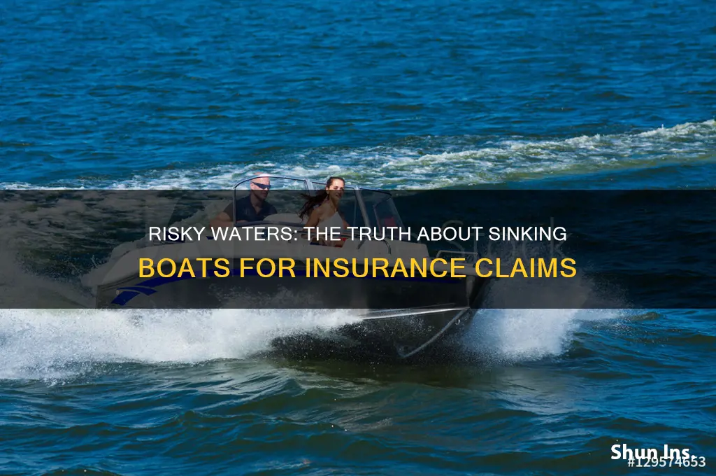 how to sink a boat for insurance