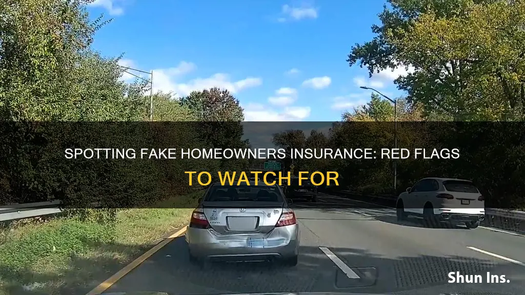 how to spot fake homeowners insurance