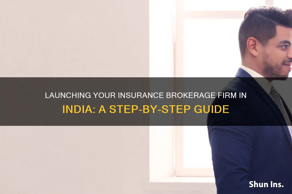 how to start a insurance brokerage firm in india