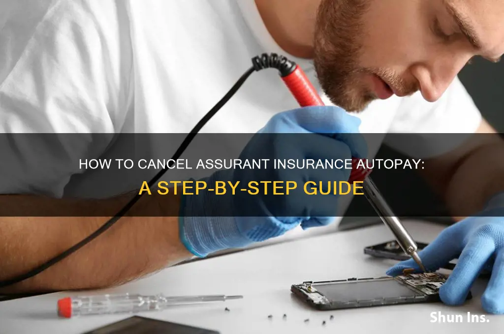 how to stop autopay assurant insurance