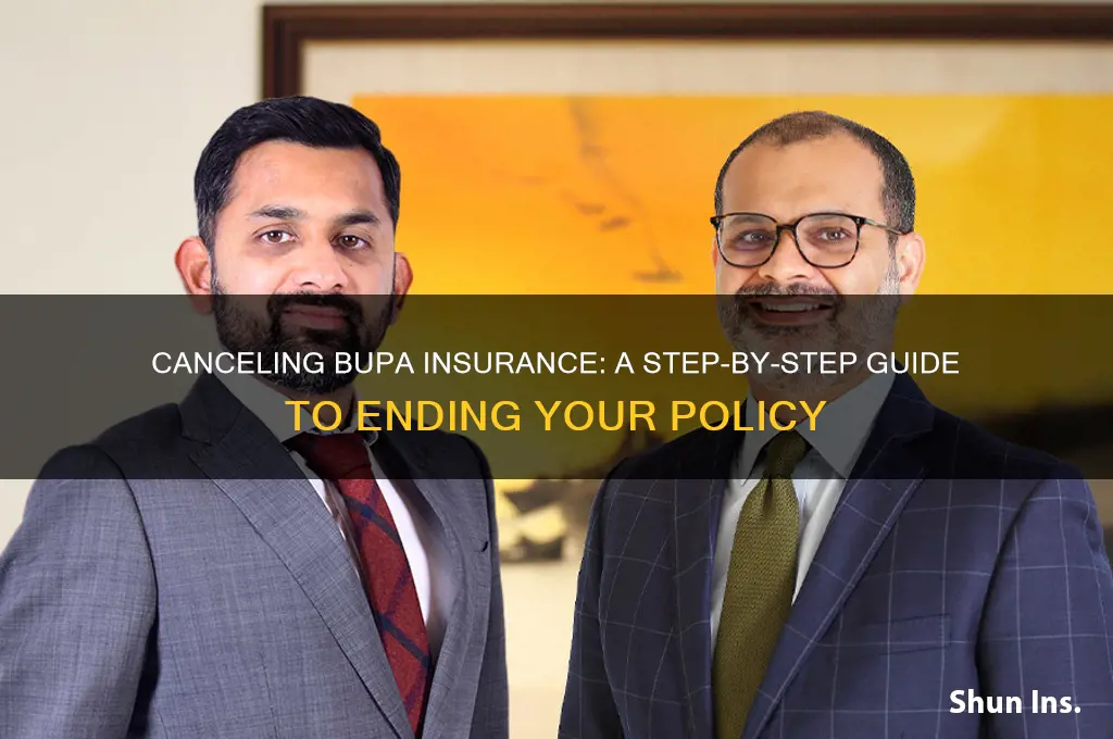 how to stop bupa insurance