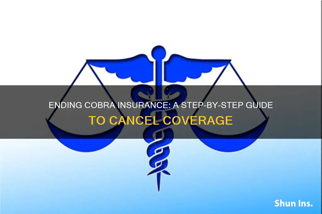 how to stop cobra insurance
