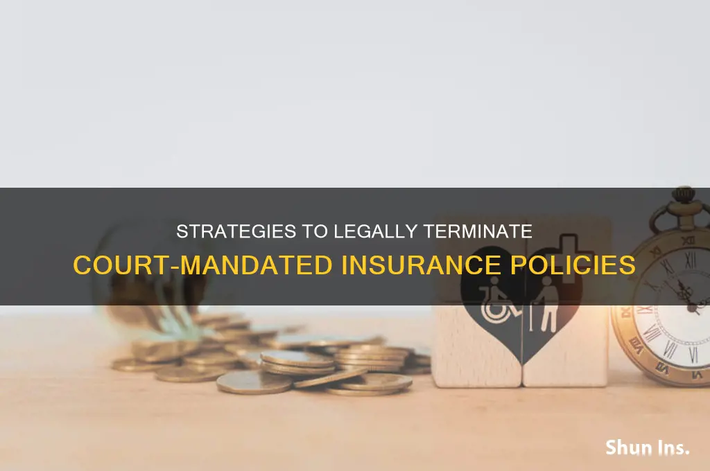 how to stop court ordered insurance