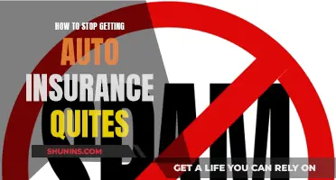 Auto Insurance Quotes: Stop the Spam