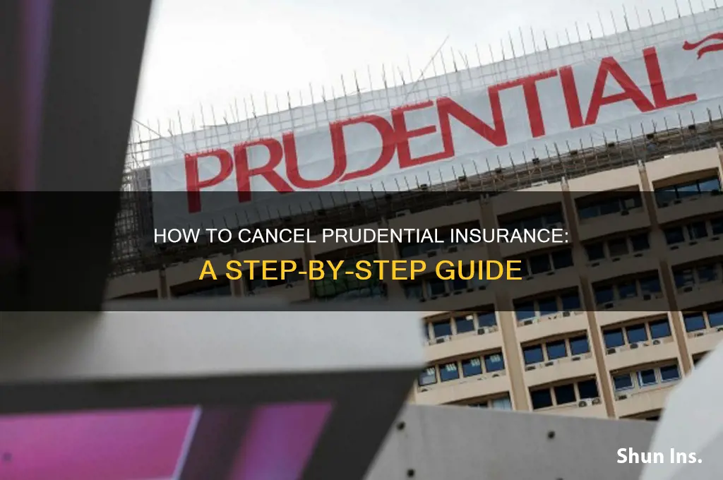 how to stop prudential insurance