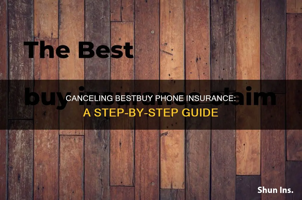 how to stop recurring bestbuy phone insurance