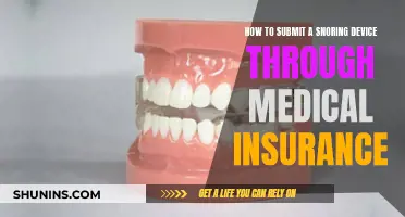 Snoring Devices: Insurance Claims and Coverage for Treatment
