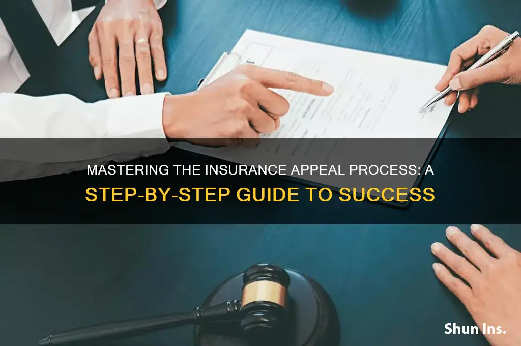 how to submit an appeal to insurance
