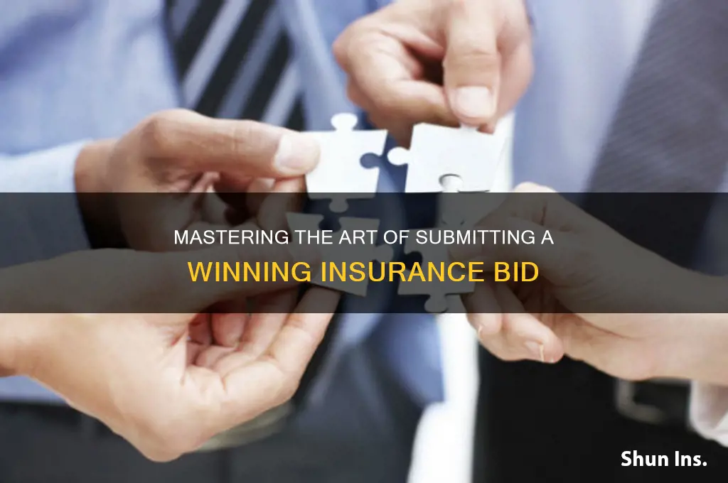 how to submit an insurance bid