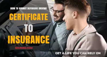Submit Your Defensive Driving Certificate to Insurance: A Step-by-Step Guide