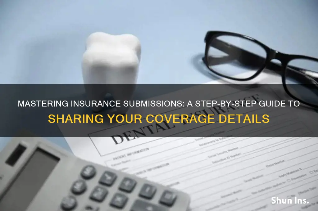 how to submit insurance information