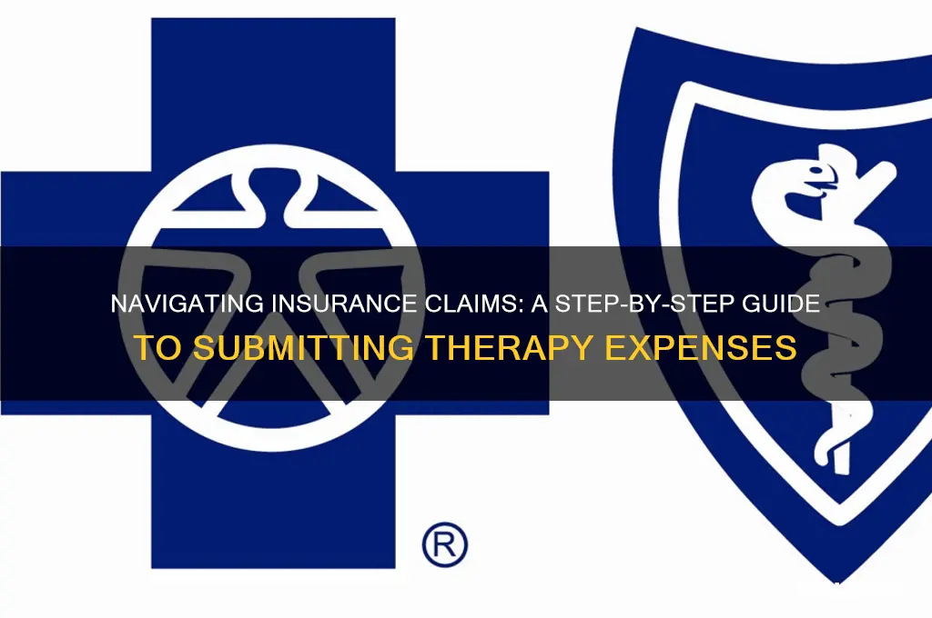 how to submit therapy to insurance
