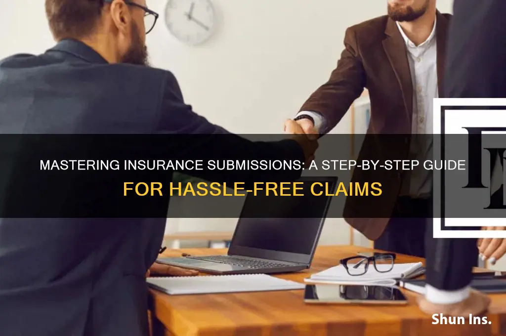 how to submit to insurance