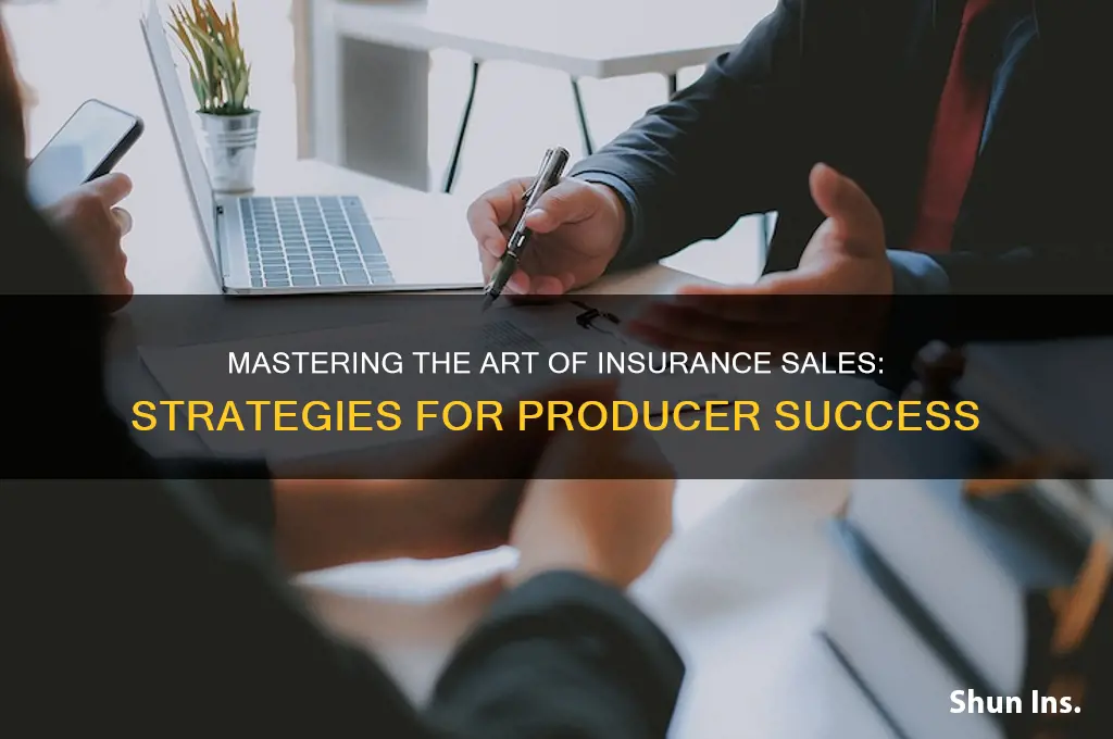 how to succeed as an insurance producer