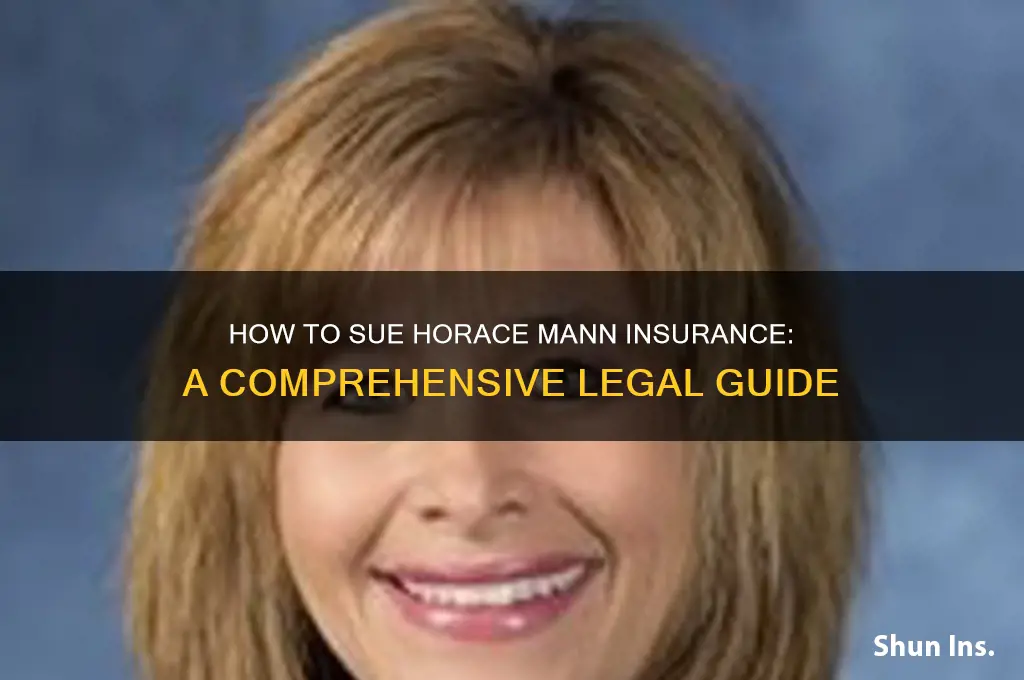 how to sue horace mann insurance
