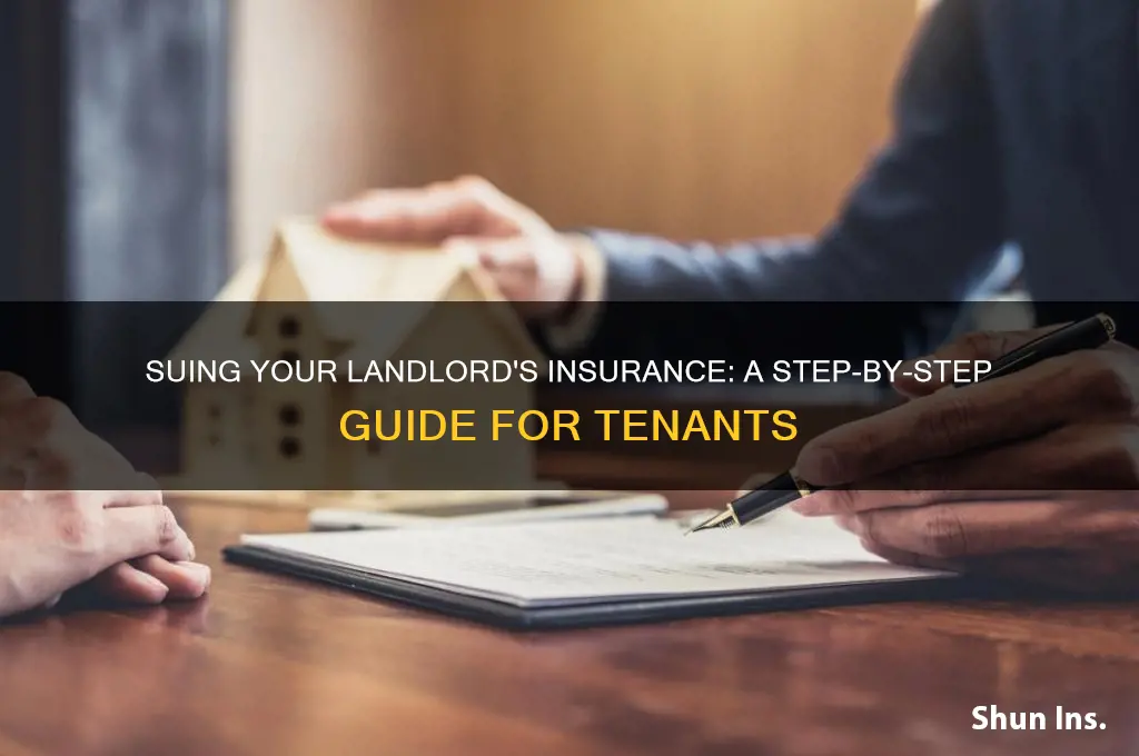 how to sue landlords insurance